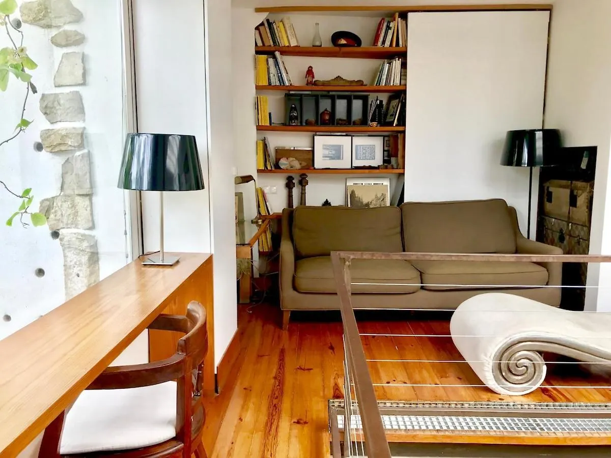 Amazing Mezzanine House With Garden - City Centre Lissabon Apartment